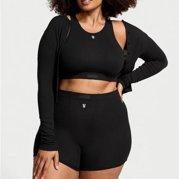 Victoria’s Secret 3 Piece Modal Pajama Short Set - Picture 1 of 5